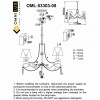 Люстра подвесная Omnilux Padru OML-53303-05