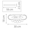 Люстра потолочная Monile 704032