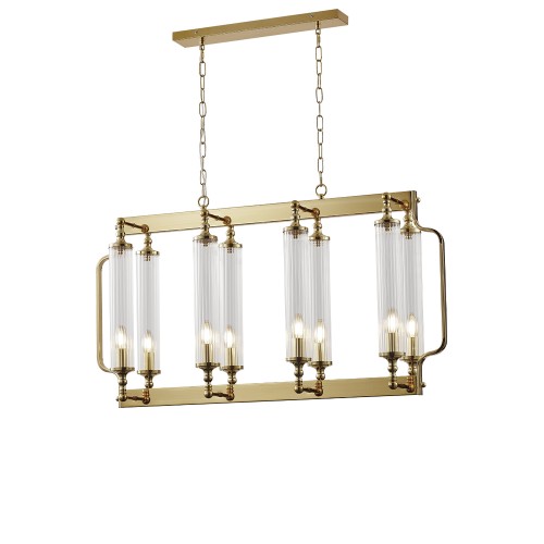 Люстра Crystal Lux TOMAS TOMAS SP8 L1000 BRASS