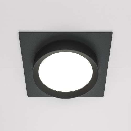 Встраиваемый светильник Maytoni Downlight Hoop DL086-GX53-SQ-B