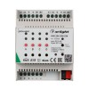 INTELLIGENT ARLIGHT Диммер KNX-204-DIM-DIN (12-48V, 8x0.35/4x0.7/2x1A) (IARL, Пластик)