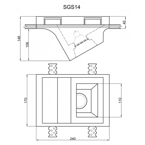 Гипсовый светильник Artpole SGS14