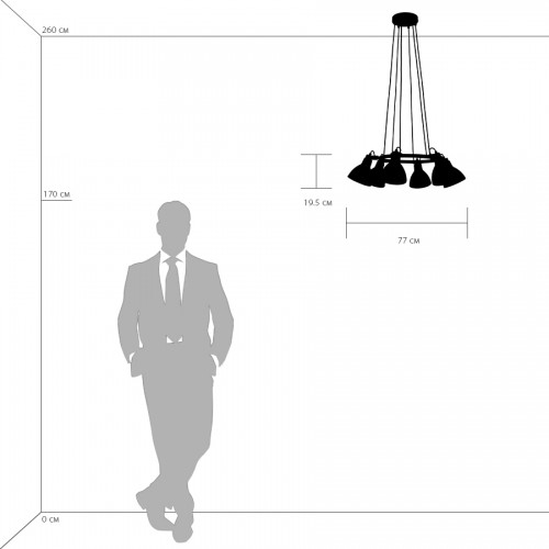 Люстра Lightstar ACROBATA 761167