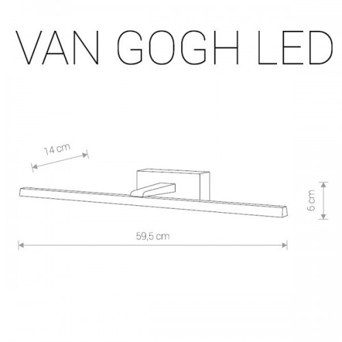 Настенный светильник VAN GOGH LED 9350