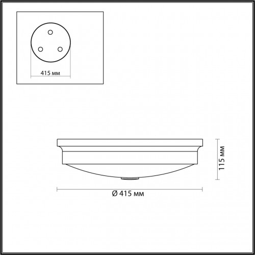 Настенно-потолочный светильник Odeon Light MARSEI 4825/4C