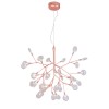 Светильник подвесной Crystal Lux EVITA EVITA SP36 COPPER/TRANSPARENT