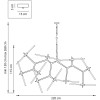 Люстра подвесная Struttura 742203