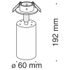 Потолочный светильник Focus C018CL-01W