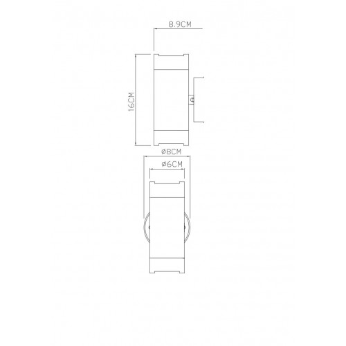 Уличный светильник Arte Lamp Atlas A3503AL-2WH