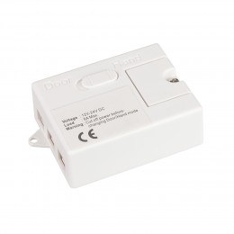 ИК-датчик SR-PRIME-IN-S80-WH (12-24V, 96-192W, DOOR/HAND) (Arlight, IP20 Пластик, 2 года)