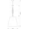 Светильник потолочный Kutek FELLINO FEL-ZWD-1(BN/A)