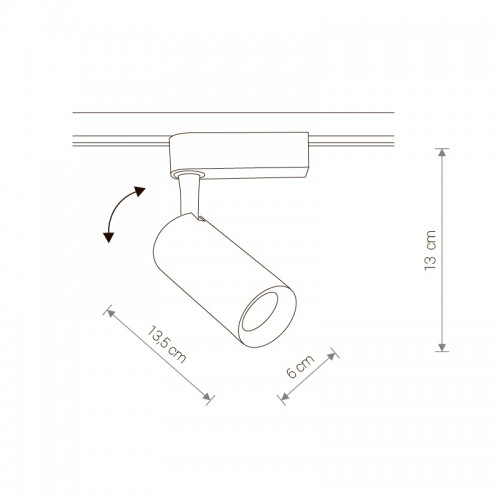 Светильник для трековой системы Nowodvorski PROFILE IRIS 9005