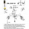 Люстра потолочная Omnilux Cudacciolu OML-53907-05