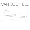 Настенный светильник VAN GOGH LED 9346