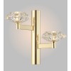 Бра Crystal Lux REBECA AP2 GOLD