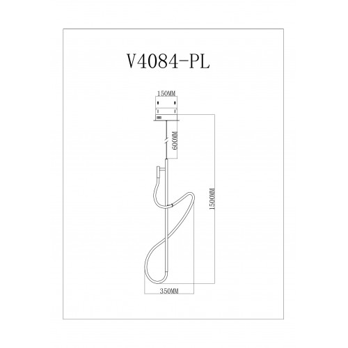 Светильник Moderli V4084-PL