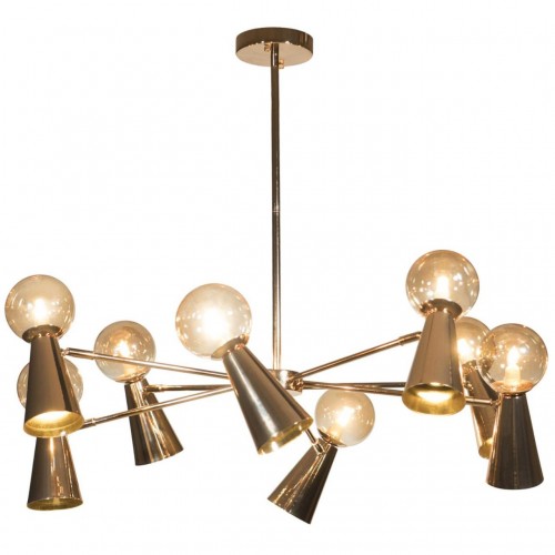 Подвесной светильник Loft It (Light for You) halley 10046/8 Gold