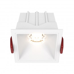 Встраиваемый светильник Maytoni Downlight Alfa LED DL043-01-10W3K-SQ-W