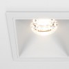 Встраиваемый светильник Maytoni Downlight Alfa LED DL043-01-10W3K-SQ-W