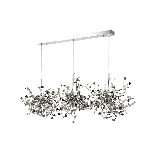 Светильник подвесной Crystal Lux GARDEN GARDEN SP3х3 L1200 CHROME