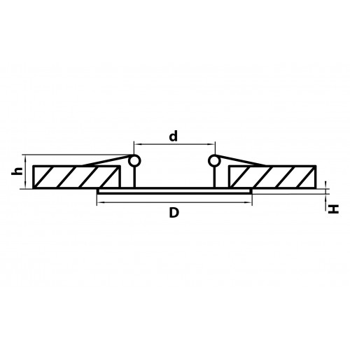 Светильник встраиваемый Forto 30W 223302