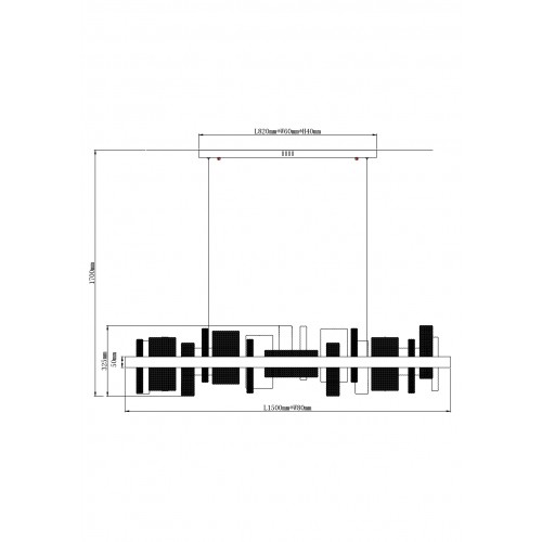 Подвесной светильник Wertmark LOTTA WE461.04.303