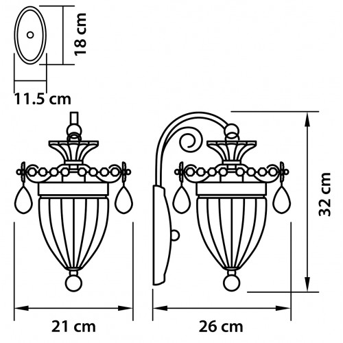 Бра Schon 790611