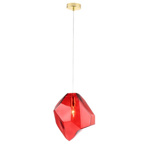 Светильник подвесной Crystal Lux NUESTRO NUESTRO SP1 GOLD/RED