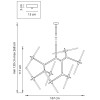 Люстра подвесная Struttura 742147