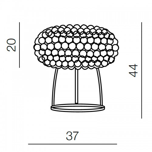 Настольная лампа Azzardo Acrylio table AZ1099