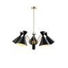 Люстра Crystal Lux JOVEN SP5 GOLD/BLACK