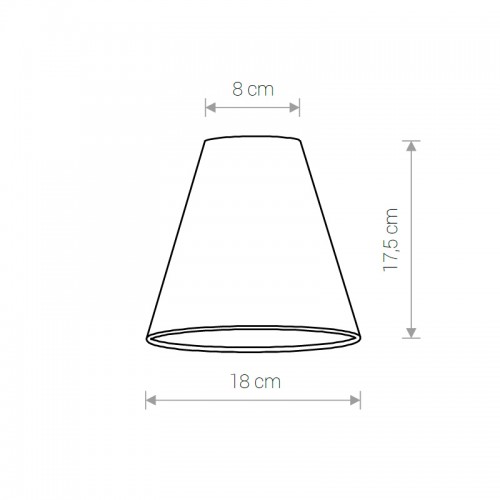 Абажур Nowodvorski Cameleon Cone S 8505