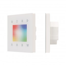 Панель Sens SR-2831S-AC-RF-IN White (220V,RGB,1зон (Arlight, IP20 Пластик, 3 года)