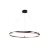 Люстра Crystal Lux FERNANDO FERNANDO SP88W LED D1000 COFFEE/BLACK