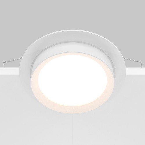 Встраиваемый светильник Maytoni Downlight Hoop DL086-GX53-RD-W