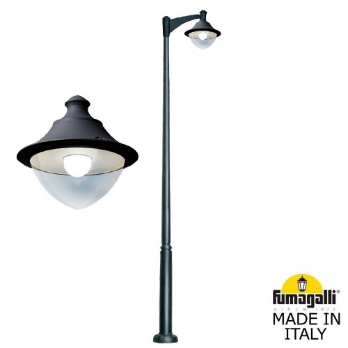 Парковый фонарь FUMAGALLI EKTOR 4000/MIDIPILAR/VIVI 1L LED-HIP V50.372.000.AXH27