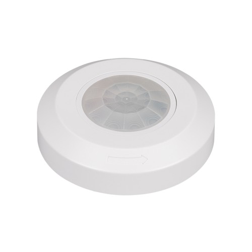 Датчик движения PRIME-PIR-SURFACE-R76-200W (230V, 0.87A, SLIM, IP20) (Arlight, Пластик)