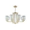 Люстра Crystal Lux NICOLAS NICOLAS SP-PL8 GOLD/WHITE