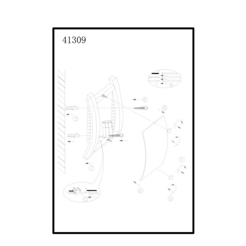 Светильник настенный Admiral 41309