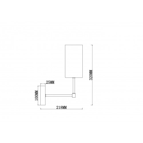 Бра Freya FR5184WL-01BS