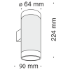 Бра Maytoni Dafne C027WL-L10W