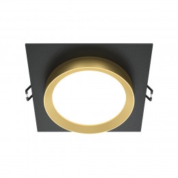 Встраиваемый светильник Maytoni Downlight Hoop DL086-GX53-SQ-BG