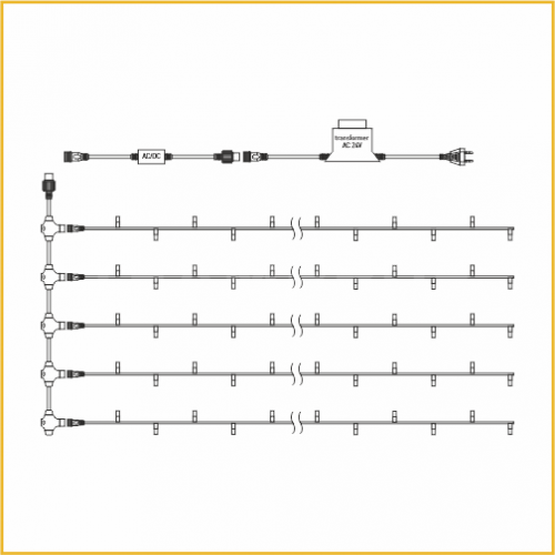 Спайдер Teamprof 5х20м TPF-S5*20-B/Y