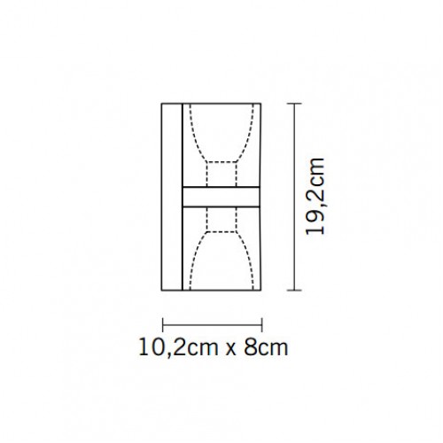 Бра Fabbian Cubetto D28D0200