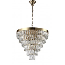 Люстра Crystal Lux ABIGAIL SP-PL15 D620 GOLD/TRANSPARENT