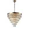 Люстра Crystal Lux ABIGAIL SP-PL15 D620 GOLD/TRANSPARENT