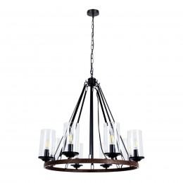 Люстра подвесная Arte Lamp Dalim A7014SP-8BK