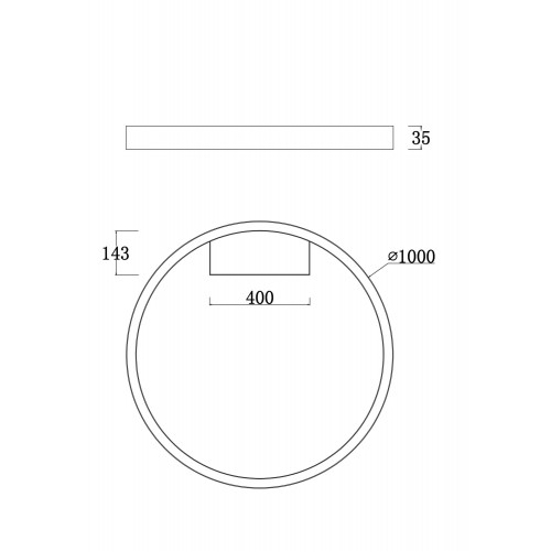 Потолочный светильник Maytoni  Rim MOD058CL-L65B4K