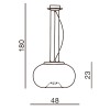 Люстра подвесная Azzardo Optima AZ0184