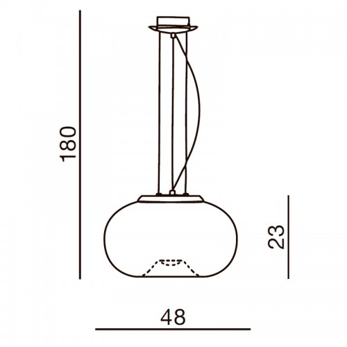 Люстра подвесная Azzardo Optima AZ0184